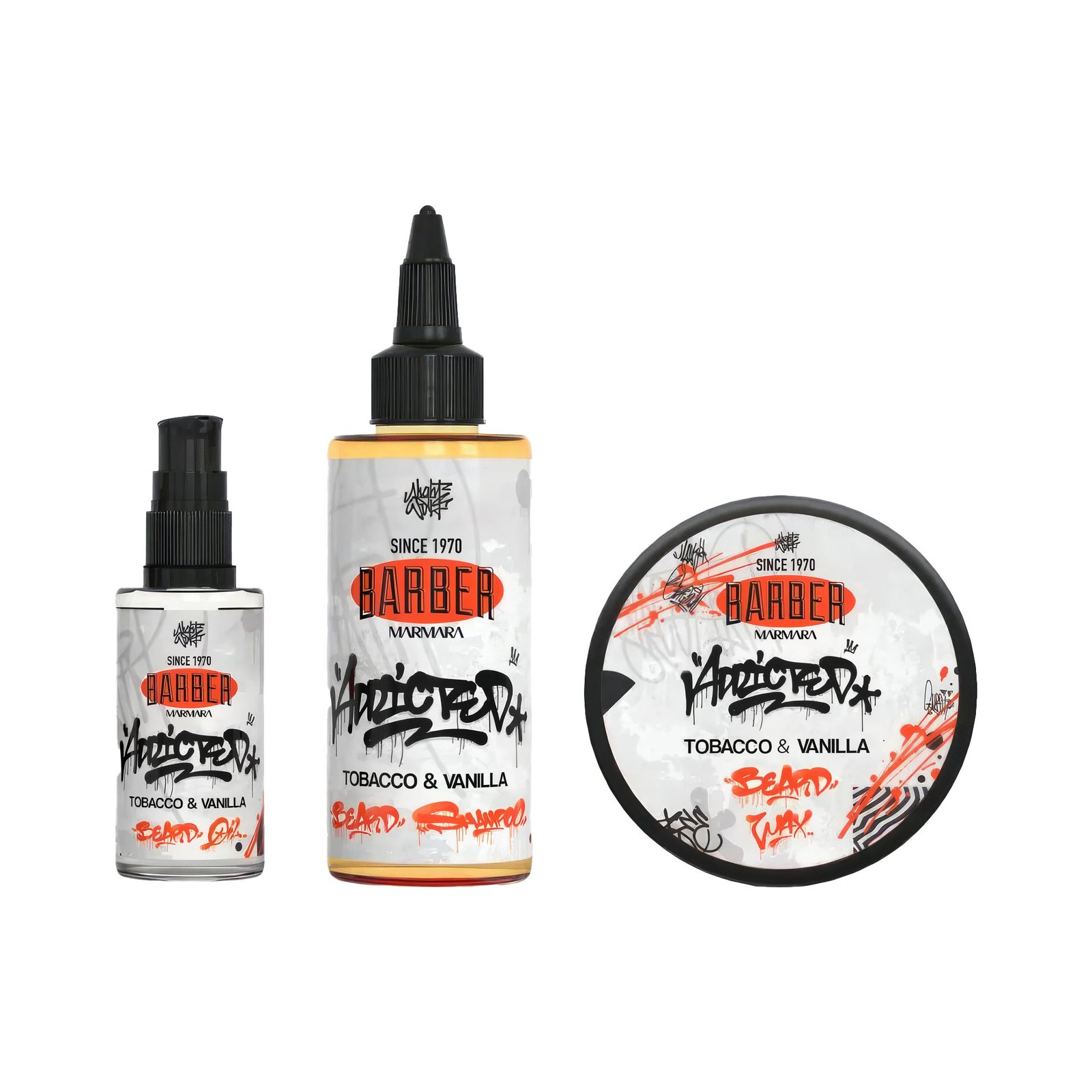 Barber Marmara Beard Set Tobacco & Vanilla